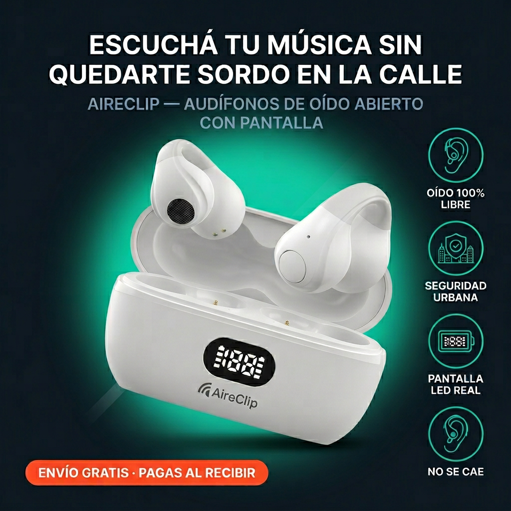 AUDIFONOS AMBIE CON PANTALLA