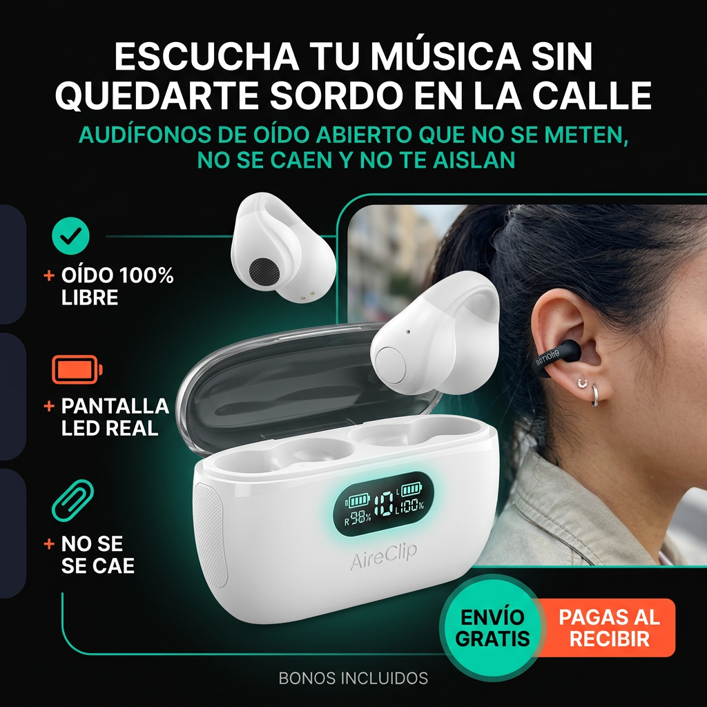 AUDIFONOS AMBIE CON PANTALLA